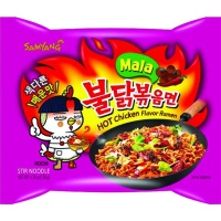 MALA HOT CHICKEN FLV. R. 135G SAMYANG